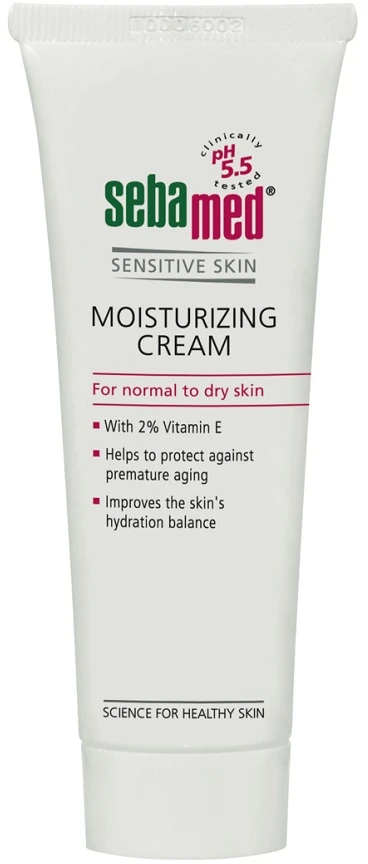 SebaMed Sensitive Skin Moisturizing Day Kreminis