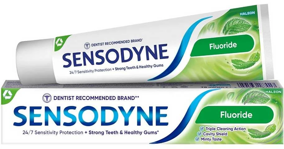 GSK SENSODYNE makaronai FLUORIDAS 75ml&