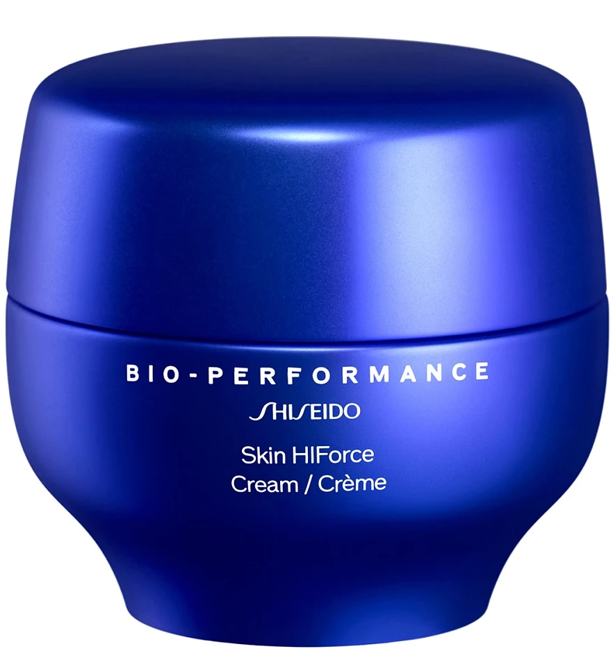 „Shiseido Bio-Performance Skin Hiforce“ senėjimą stabdantis kremas veidui ryte ir vakare, 50 ml