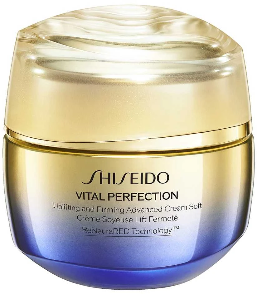 Shiseido Vital Perfection Silky Lift Firming Kreminis stangrinantis senėjimo požymius stabdantis veido kremas, 50 ml