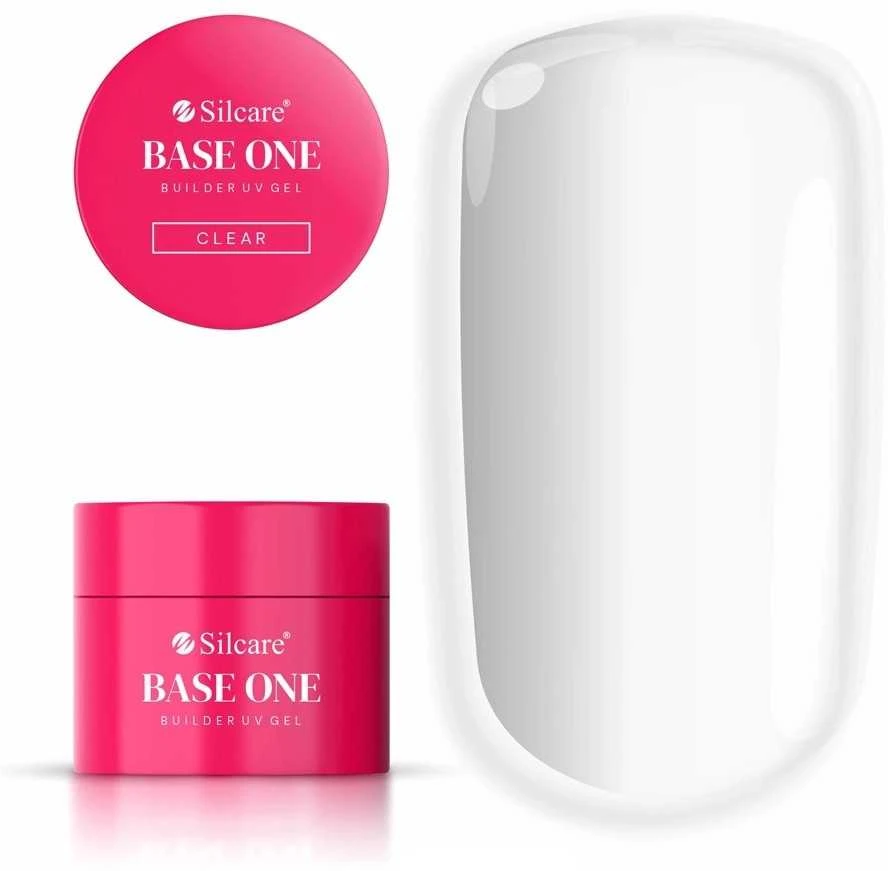 Silcare SILCARE Base One gelinis nagų lakas – skaidrus 50 g