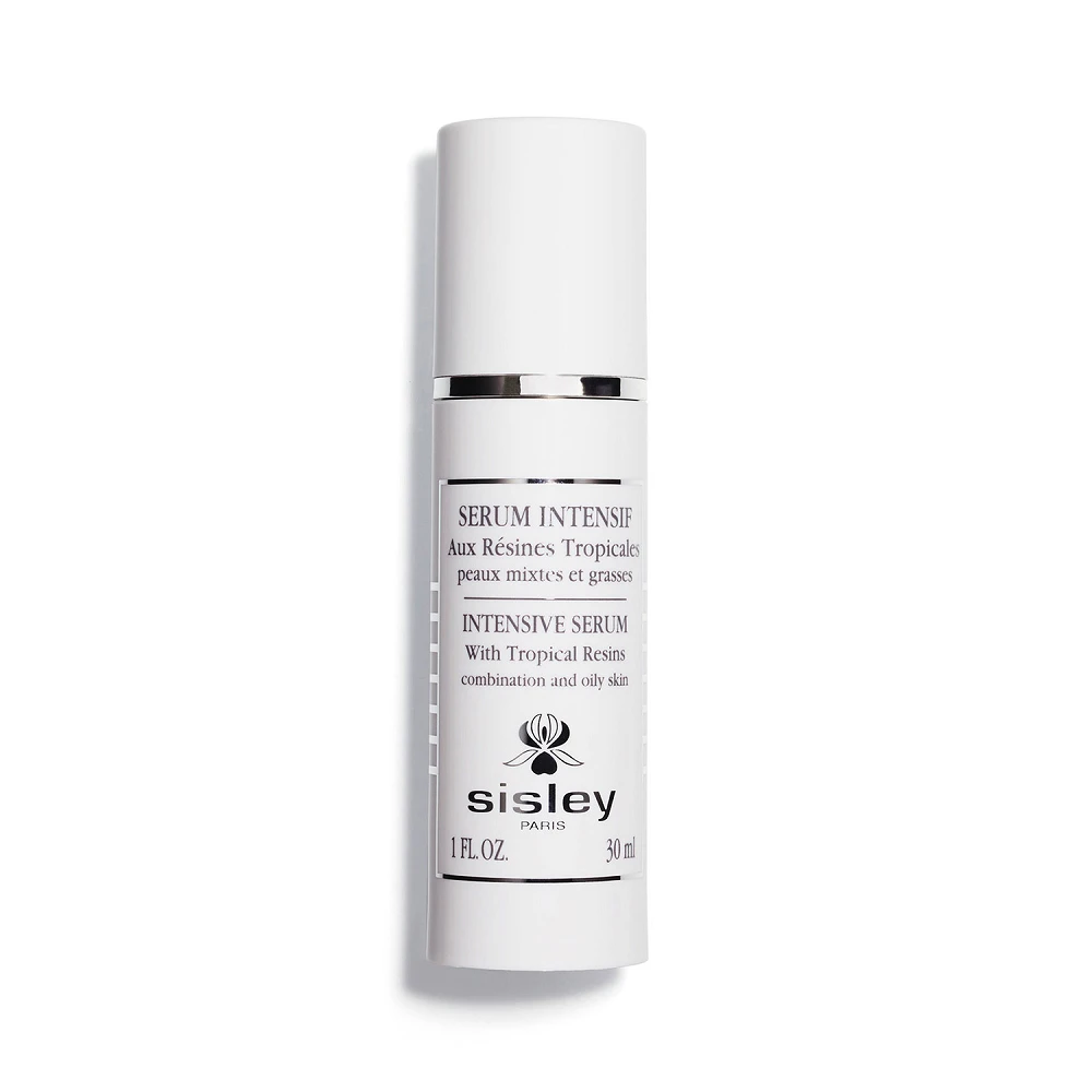 Sisley Intensive Serum With Tropical Resins valomasis veido serumas mišriai ir riebiai odai, 30 ml