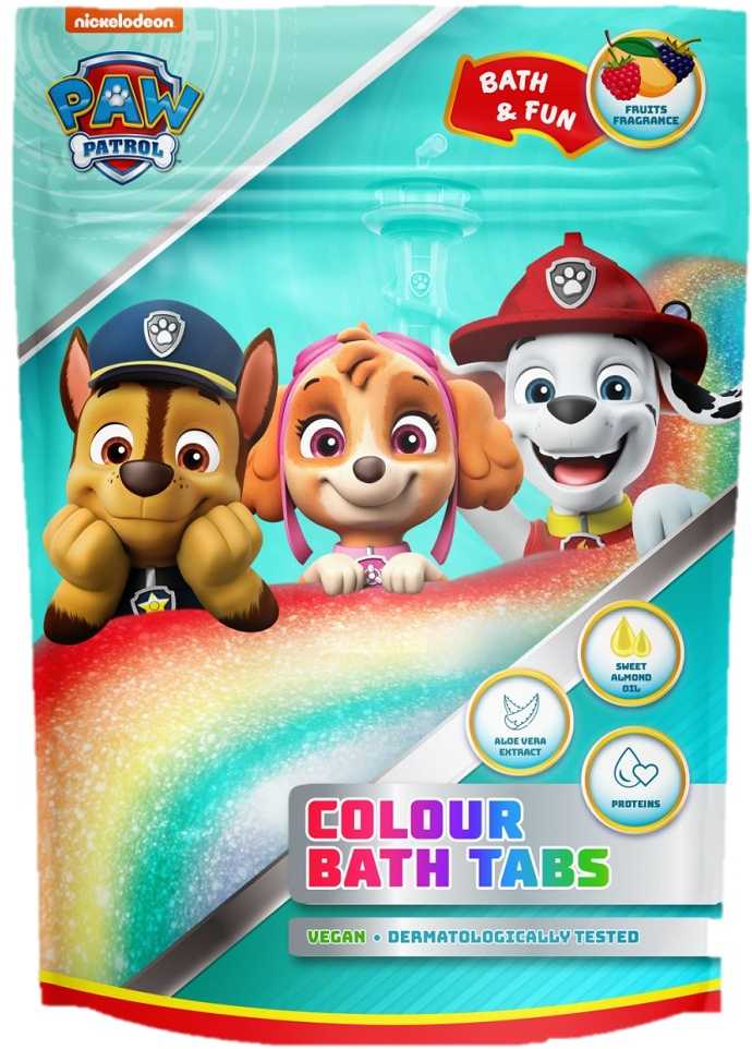 Spin Master PAW PATROL Vonios dažai, 9 x 16 g