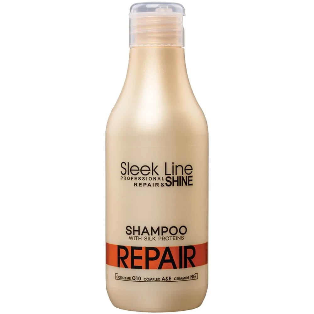 Šampūnas pažeistiems plaukams Stapiz Sleek Line Repair 300ml