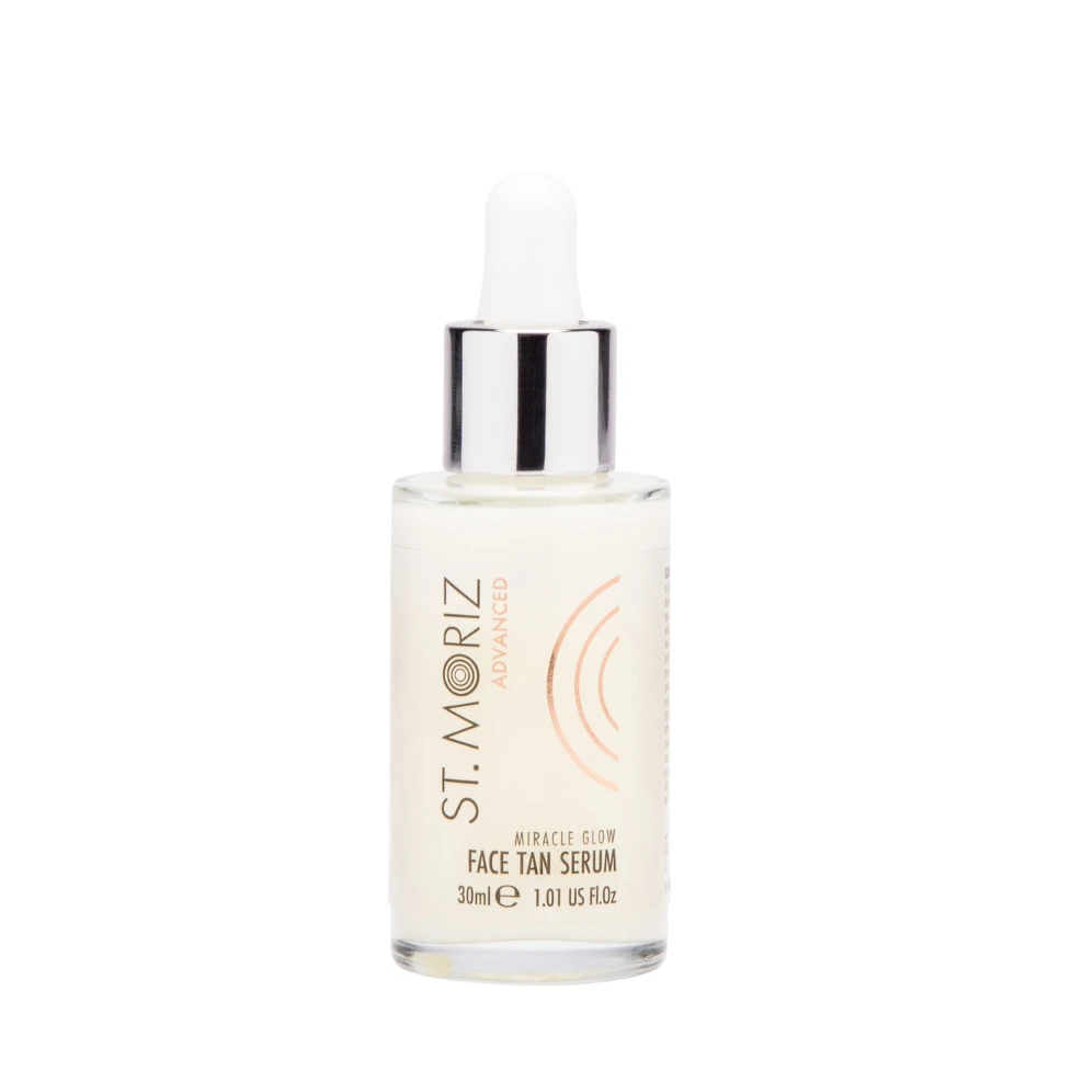 „St. Moriz Advanced Miracle Glow Face Tan Serum“ spindintis serumas veidui, 30 ml