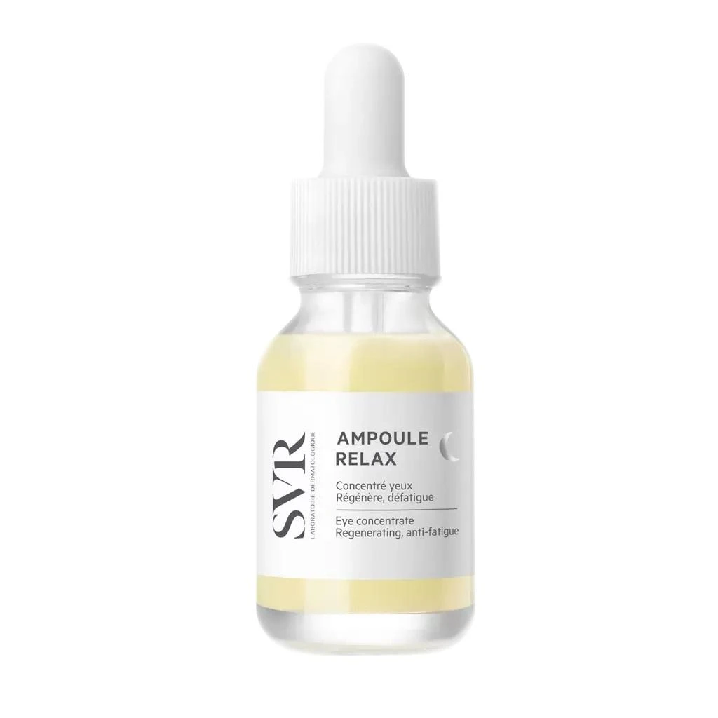 Svr Ampoule Relax Concentrated For Eyes Night naktinis paakių serumas 15ml