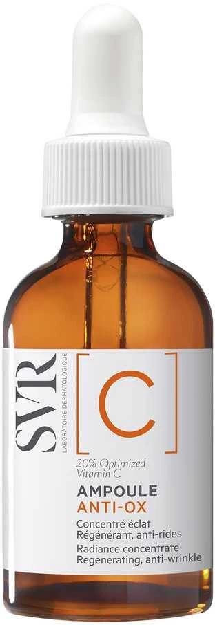 SVR švytėjimo suteikiantis koncentratas C Anti-Ox Vial , 30ml
