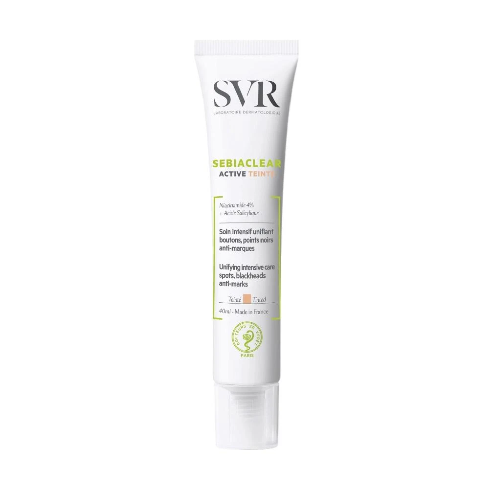 SVR Sebiaclear Active Teinte, 40 ml