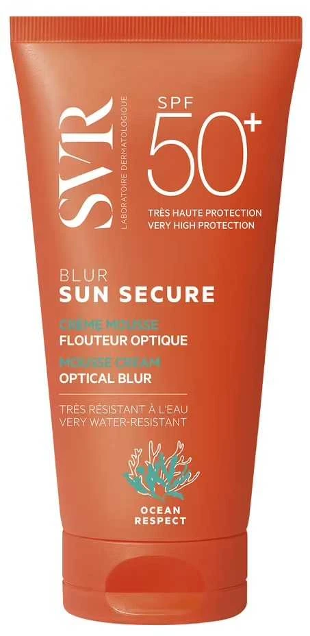 Svr Sun Secure Blur SPF 50+ veido kremas nuo saulės, 50 ml