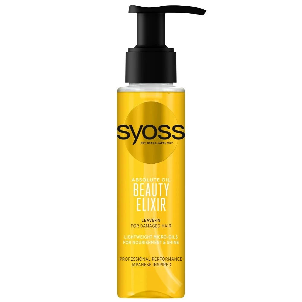 Syoss Beauty Eliksyras Absolute Oil, 100 ml