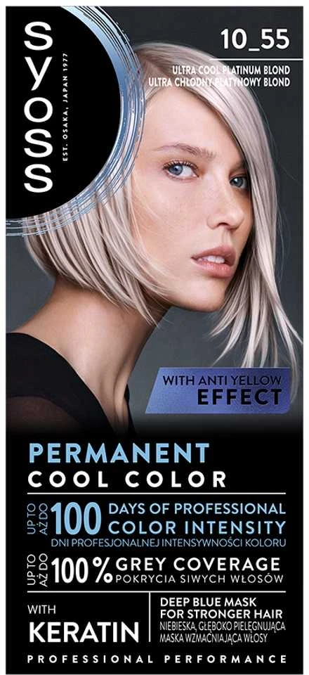 Syoss Permanent Coloration Permanent Blond Hair Color moterims, 50 ml