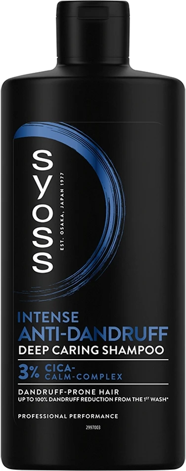 Syoss Nuo pleiskanų Šampūnas Šampūnas moterims, 440 ml