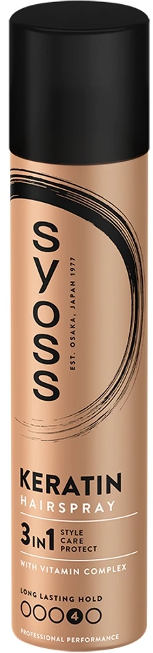Syoss Keratin Plaukų lakas Plaukų lakas moterims, 300 ml