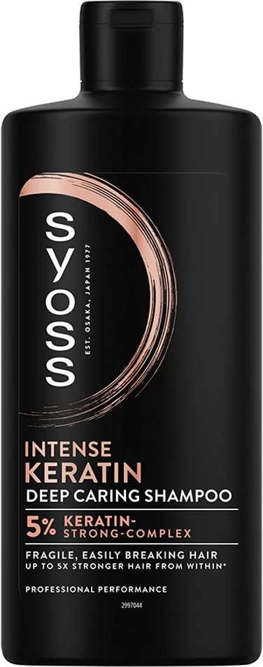 Syoss Keratin Šampūnas Šampūnas moterims, 440 ml