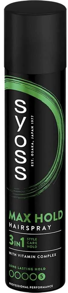 Syoss Max Hold - formavimo priemonė, 300 ml