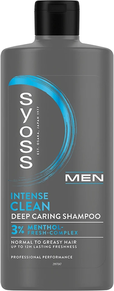 Syoss Men Clean & Cool Šampūnas vyrams, 440 ml