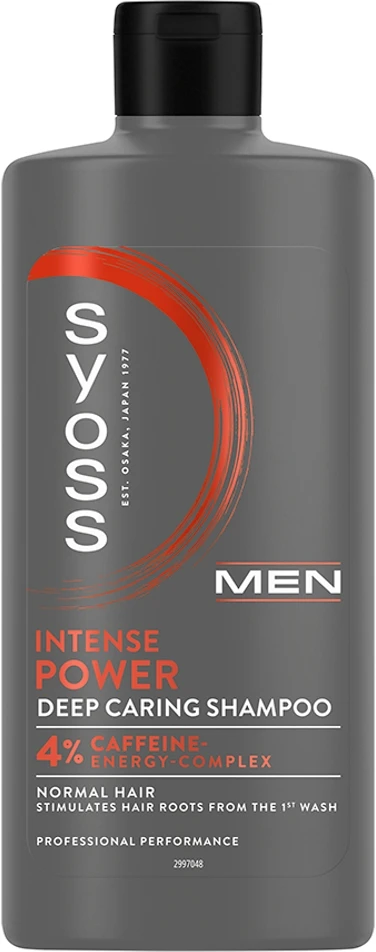 Syoss Men Power Šampūnas Šampūnas vyrams, 440 ml