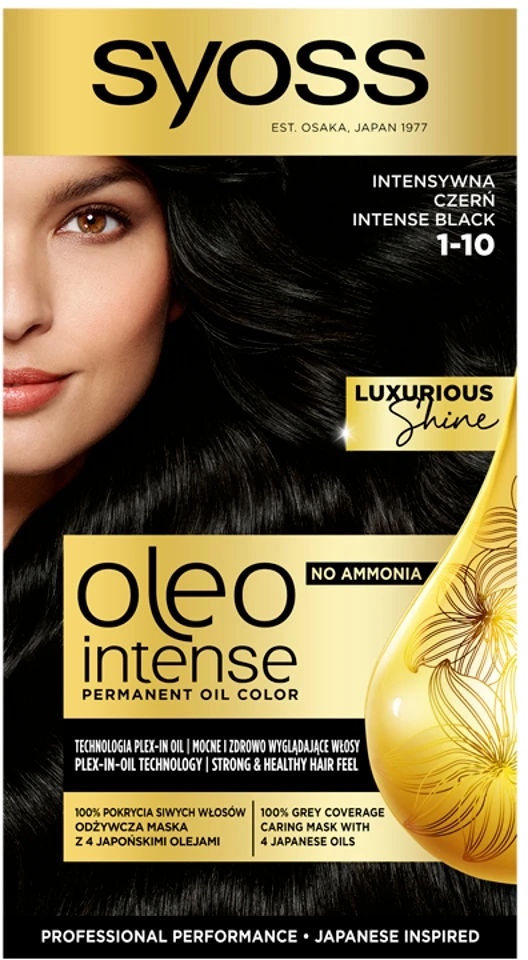 Syoss Oleo Intense Permanent Oil Color plaukų spalva moterims, 50 ml