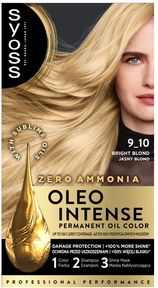 Syoss Oleo Intense Permanent Oil Color plaukų spalva moterims, 50 ml