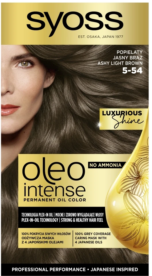 Syoss Oleo Intense Permanent Oil Color plaukų spalva moterims, 50 ml