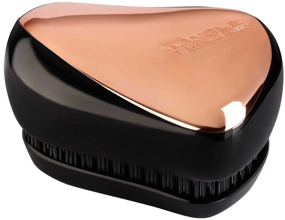 Tangle Teezer Plaukų šukos Compact Styler Classic Gold Juodas