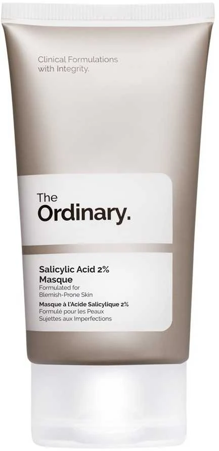 The Ordinary Salicylic Acid 2% Masque valomoji veido kaukė su salicilo rūgštimi, 50 ml
