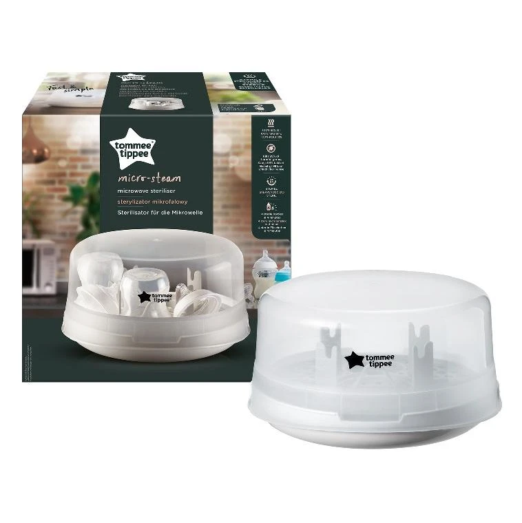 Tommee Tippee sterilizatorius su dėžute ir priedais