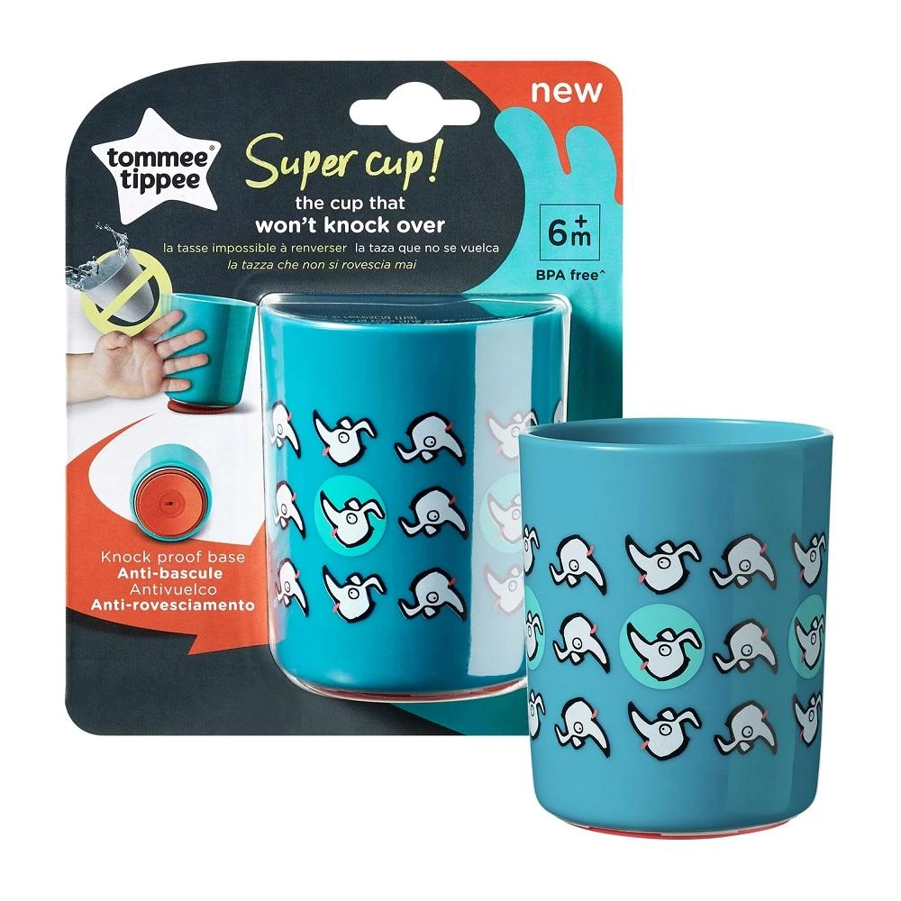 Tommee Tippee Super Cup 190ml 6M + žalia (44720011)