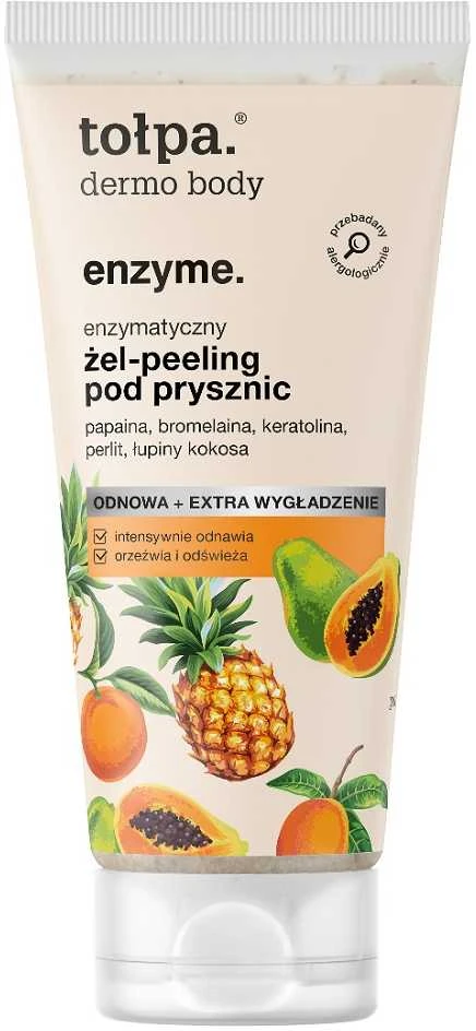 TOŁPA Dermo Body Enzyme Enzymatic dušo želė-pilingas 200 ml
