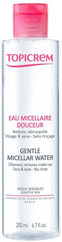Topicrem HYDRA+ Gentle Micellar Vanduo švelnus micelinis vanduo jautriai odai, 200 ml
