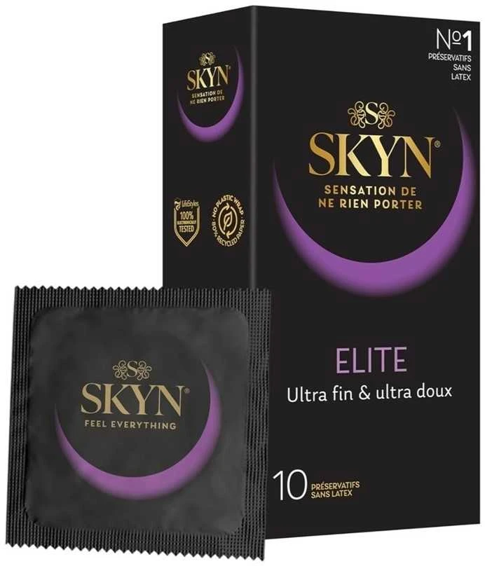 SKYN Elite Prezervatyvai be latekso (10 vnt.)