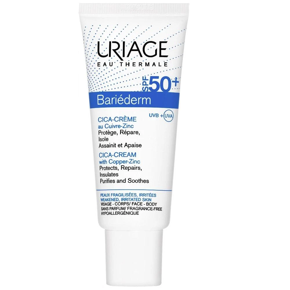 Uriage Bariéderm Cica-Kreminis Kremas su Spf50+ 40ml