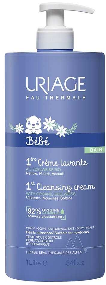 Uriage Bébé 1st Cleansing Kreminis Shower Kreminis