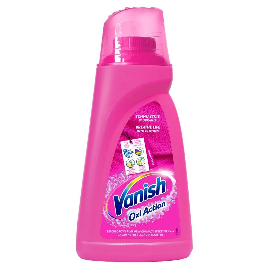 Dėmių valiklis VANISH OXI ACTION COLOR, 1 l