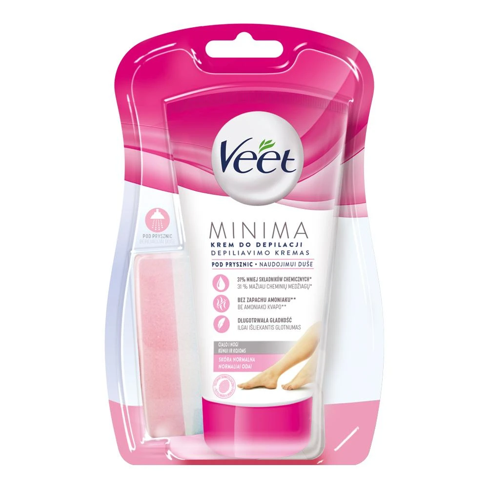Veet Minima depiliacinis kremas su kempinėle