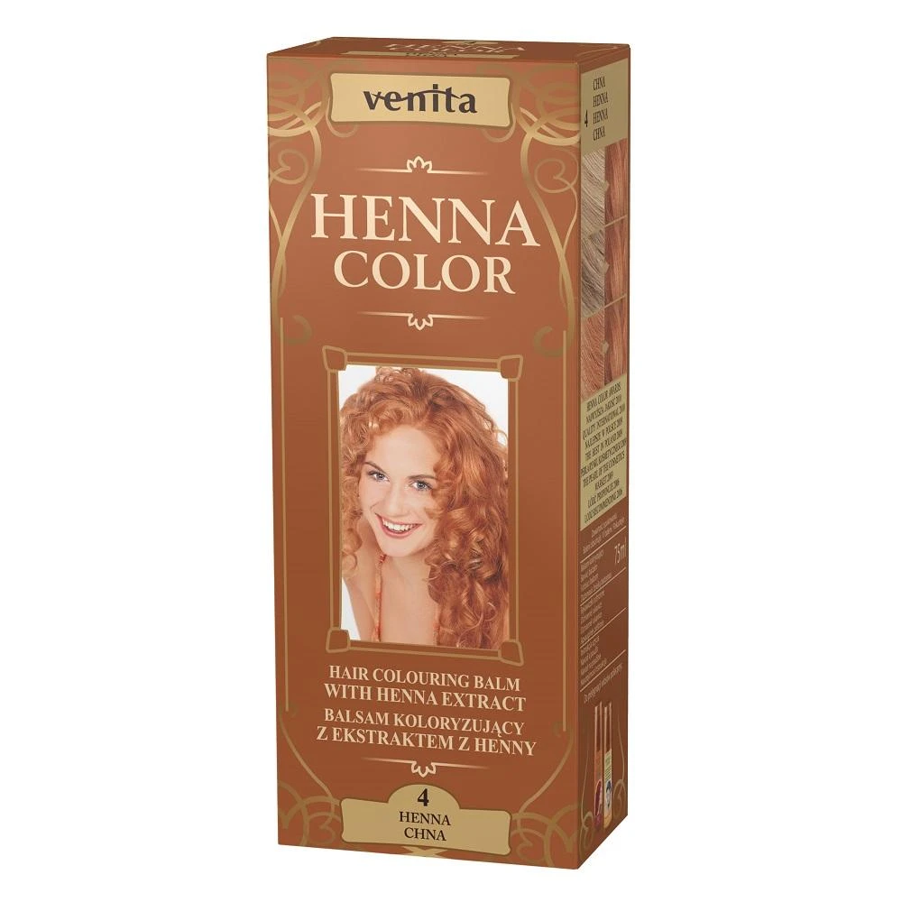 Venita Henna Color - Žolelių balzamai 4 Chna, 75 ml