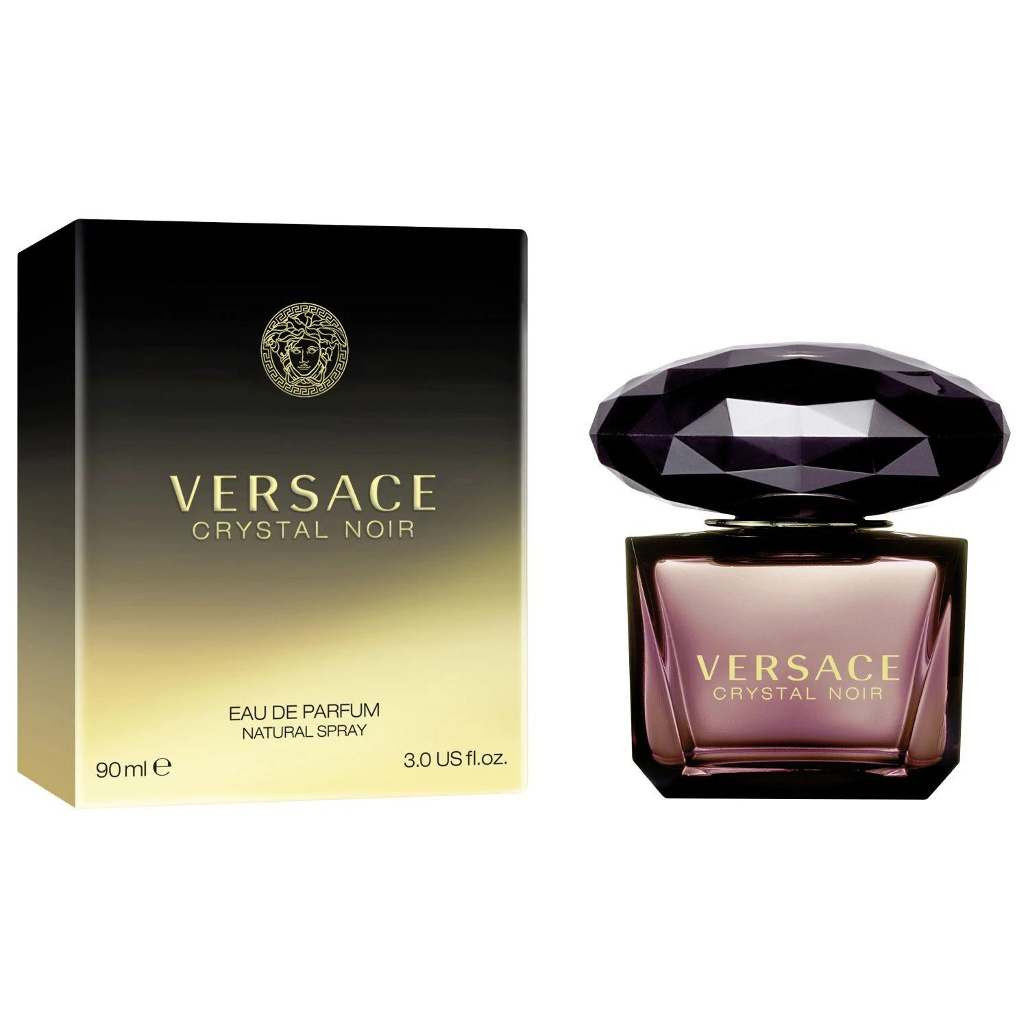 Kvepalai moterims Versace Crystal Noir EDP, 90 ml