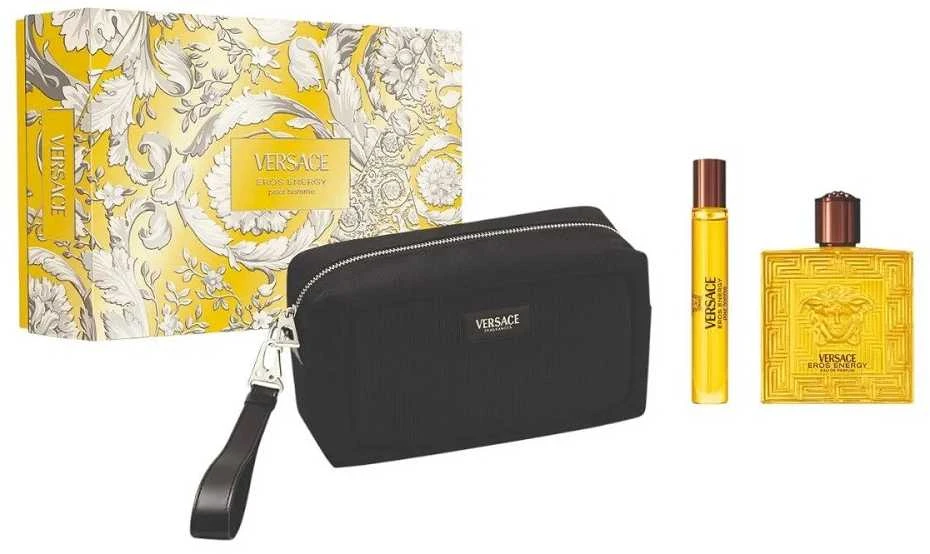 Versace Eros Energy rinkinys vyrams (EDP, 100 ml + EDP, 10 ml + kosmetinė)
