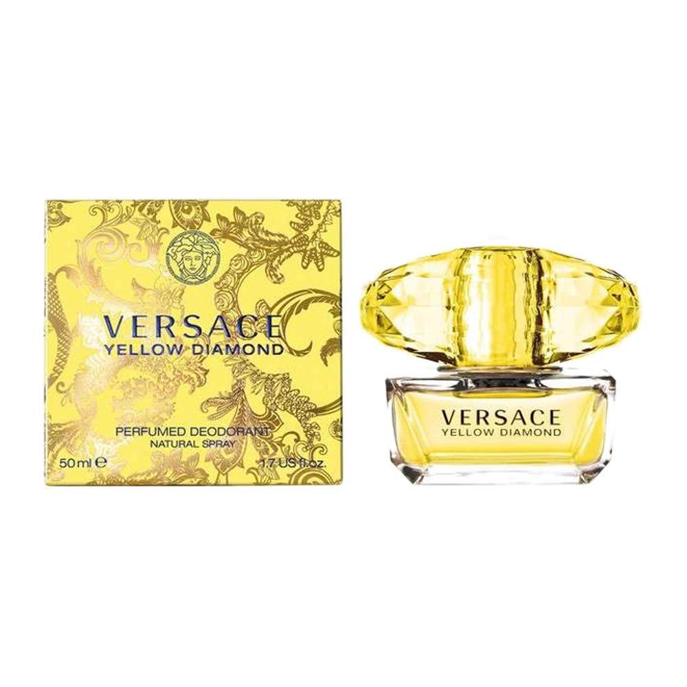 Versace Geltona Diamond purškiamas dezodorantas moterims, 50 ml