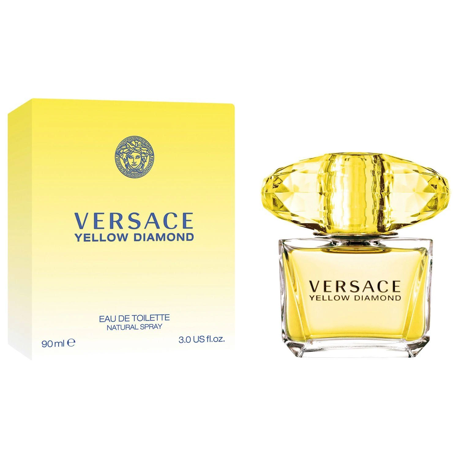 Kvepalai moterims Versace Yellow Diamond EDT, 90 ml