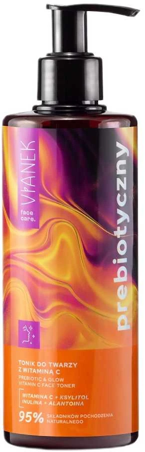VIANEK prebiotinė veido priežiūros serija su vitaminu C, 300 ml