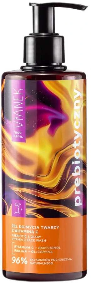 VIANEK prebiotinė veido priežiūros serija su vitaminu C, 300 ml