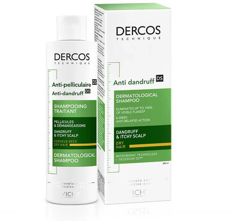 "Vichy Dercos" šampūnas nuo pleiskanų Plaukų pleiskanojimas 200ml
