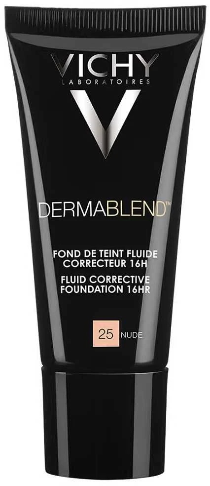 Vichy Dermablend Korekcinis pagrindas, 16h 25 Nude 30ml