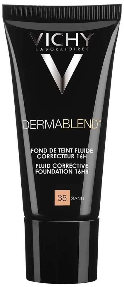 Korekcinis makiažo pagrindas Vichy Dermablend, 35 Sand, 30 ml