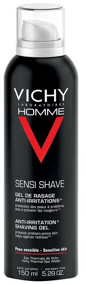 "Vichy Homme" skutimosi gelis nuo sudirginimo 150ml