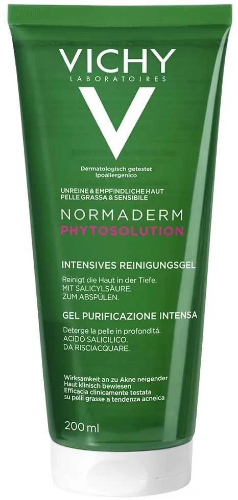 Vichy Normaderm Deep Cleansing Gel valomasisi veido gelis 200ml