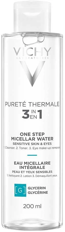 Vichy mineralinis micelinis veido kremas „Pureté Thermale“ jautriai odai (mineralinis micelinis veido kremas „Vanduo“), 200 ml