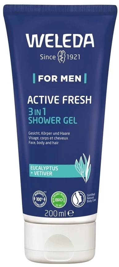 Weleda Men Dušo želė, 200 ml