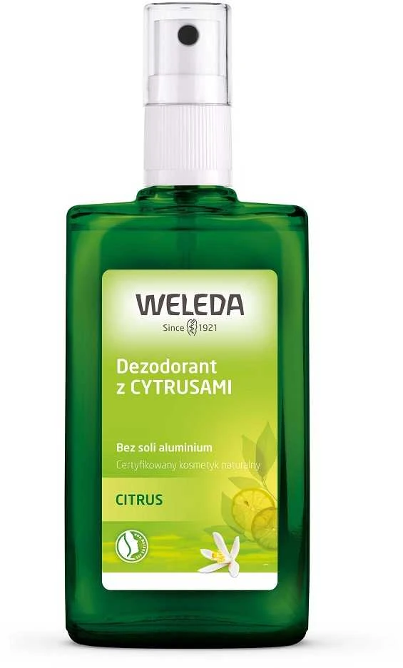"Weleda" citrusinių vaisių dezodorantas 100ml